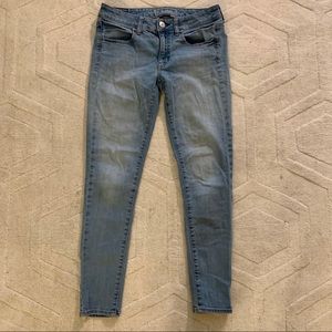 Light blue jeans